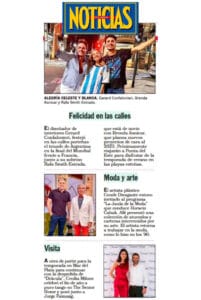 cecilia milone visita the senior group