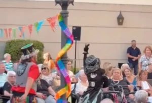 en the senior group celebramos el fin de año