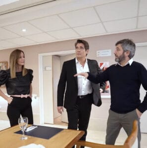 Carolina Prat y Guillermo Andino visitan The Senior Home