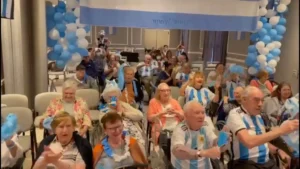 celebramos el mundial en the senior group